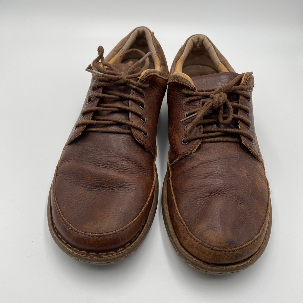 Born 11.5 M Leather‎ Brown Lace Up Casual Comfortable Oxford Shoes Men's